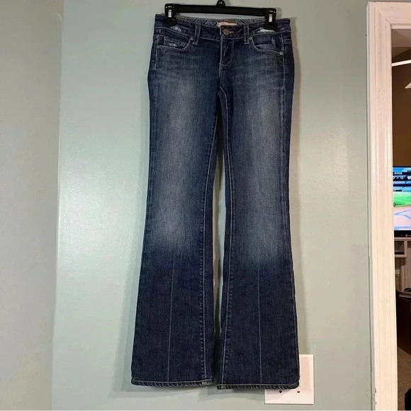 Anthropologie Paige Premium Denim Laurel Canyon Bootcut Flare jeans size 25 - Picture 1 of 8